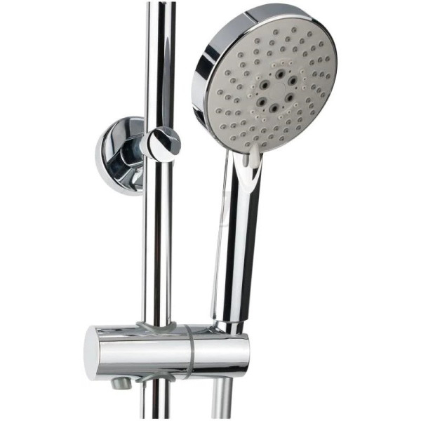 Душевая система с термостатом Bravat Waterfall SS F639114C-A5-RUS, хром. Фото 4