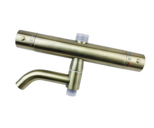 Душевая система с термостатом Bronze de Luxe SCANDI 11060BR, бронза. Фото 3