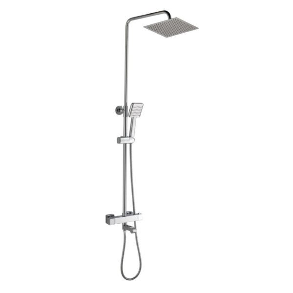 Душевая система с термостатом Haiba HB2422, хром. Фото 1