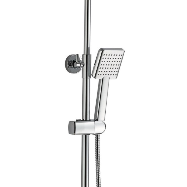 Душевая система с термостатом Haiba HB2422, хром. Фото 5