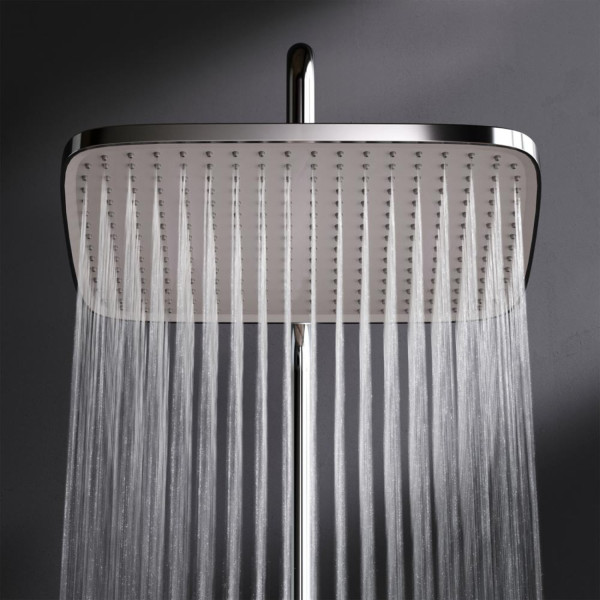 Душевая система с ванно-душевым смесителем-полкой. Фото 5