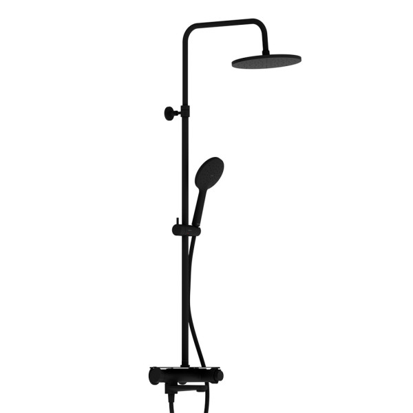 Душевая система с ванно-душевым термостатическим смесителем-полкой. Фото 1