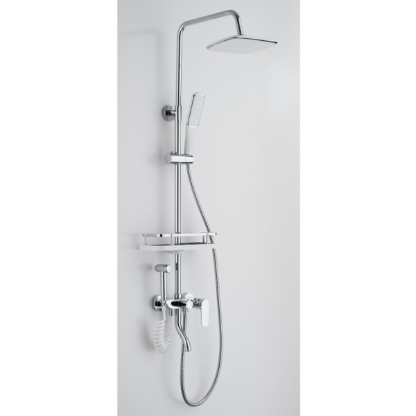 Душевая система Сантаком stOmega 7702, хром. Фото 1