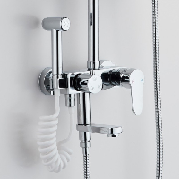 Душевая система Сантаком stOmega 7707, хром. Фото 4