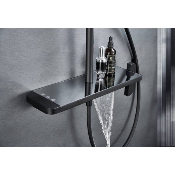 Душевая система Savol SK-H3145H, черный. Фото 4