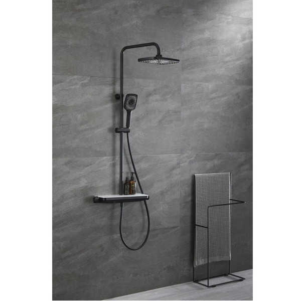 Душевая система Savol SK-H3445H, черный. Фото 4