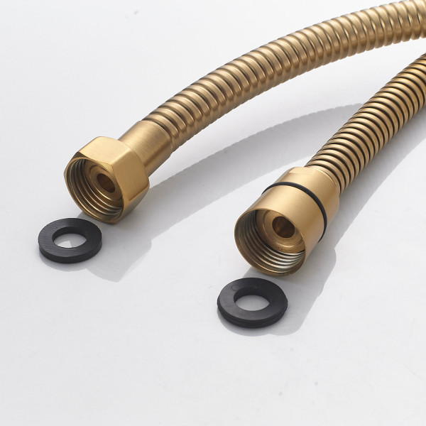 Душевая система Shevanik S4036G, золотой сатин. Фото 4