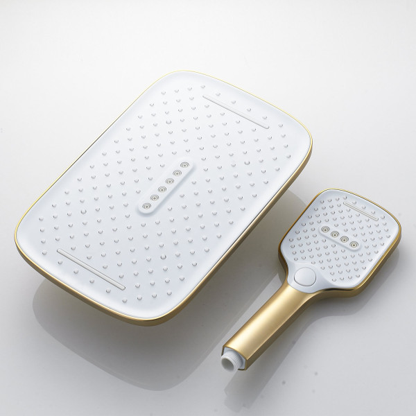 Душевая система Shevanik S4036G, золотой сатин. Фото 5