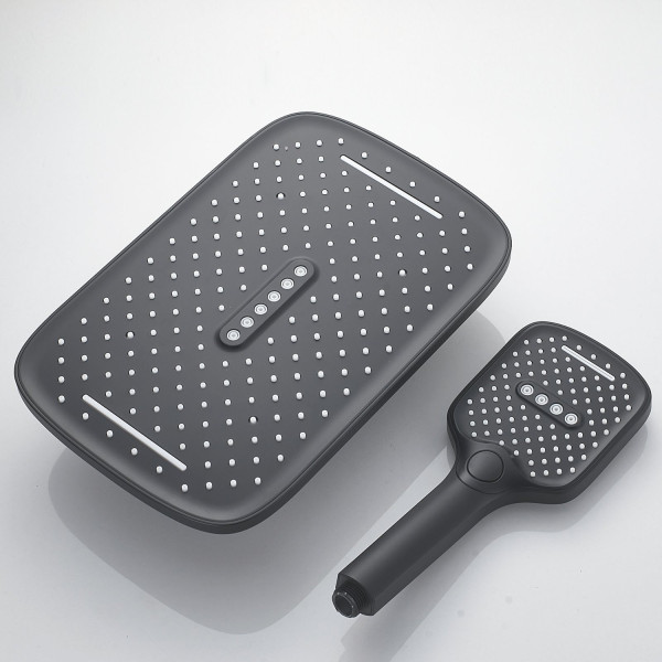 Душевая система Shevanik S4036H, черный. Фото 5