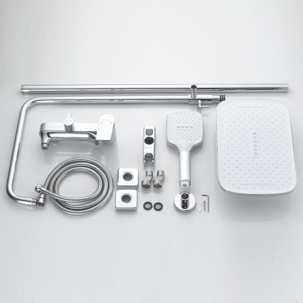 Душевая система Shevanik S4136, хром. Фото 3