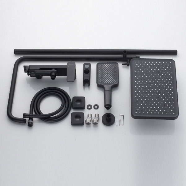 Душевая система Shevanik S4226H, черный. Фото 3