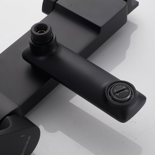 Душевая система Shevanik S4226H, черный. Фото 5