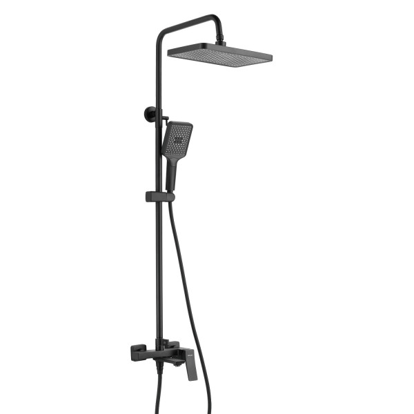 Душевая система Shevanik S4436H, черный. Фото 1