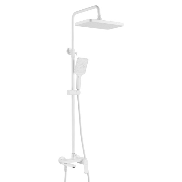 Душевая система Shevanik S4536C, белый. Фото 1