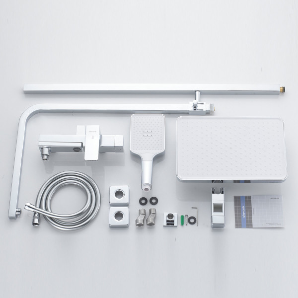 Душевая система Shevanik S4636, хром. Фото 3