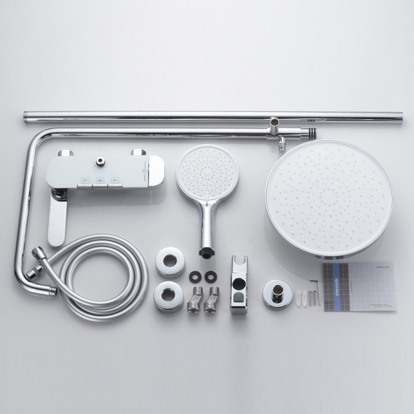 Душевая система Shevanik S4726, хром. Фото 3