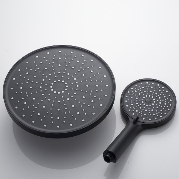 Душевая система Shevanik S4726H, черный. Фото 4