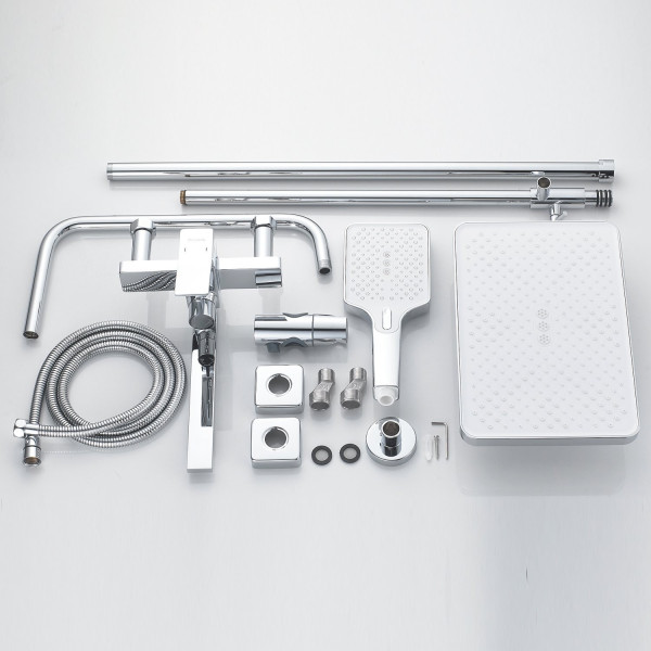 Душевая система Shevanik S6136, хром. Фото 3