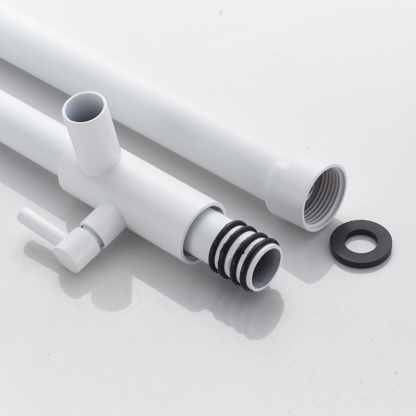 Душевая система Shevanik S6136C, белый. Фото 4