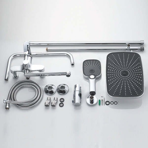 Душевая система Shevanik S6236, хром. Фото 4