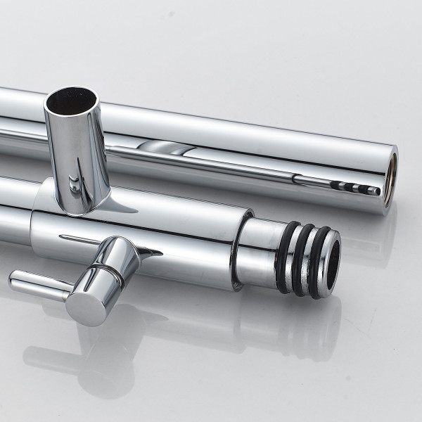 Душевая система Shevanik S6826, хром. Фото 4