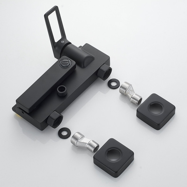 Душевая система Shevanik S6826H, черный. Фото 5