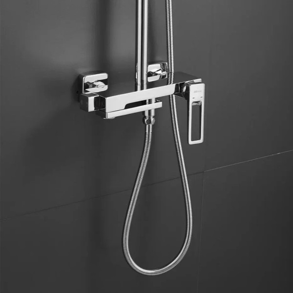 Душевая система Shevanik S6836, хром. Фото 4