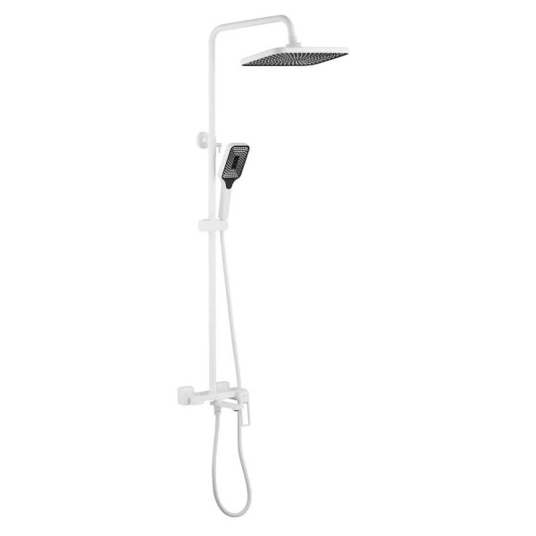 Душевая система Shevanik S6836C, белый. Фото 1