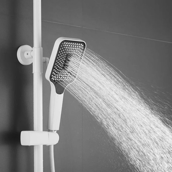 Душевая система Shevanik S6836C, белый. Фото 4