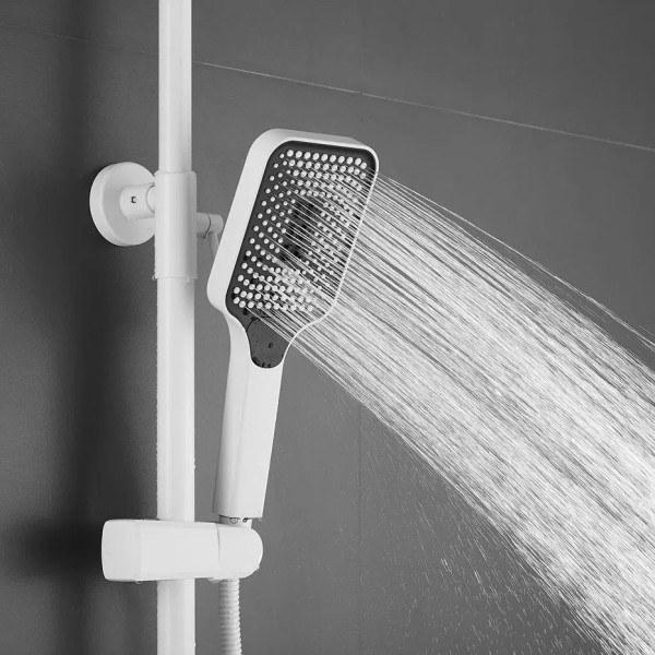 Душевая система Shevanik S6836C, белый. Фото 5