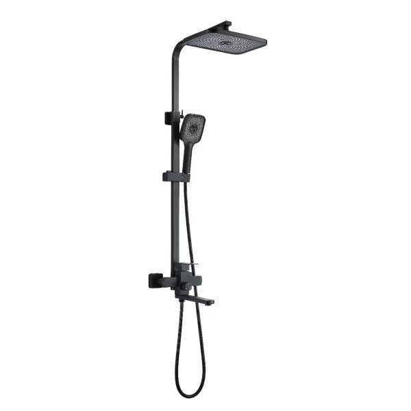 Душевая система Shevanik S7036H, черный. Фото 1