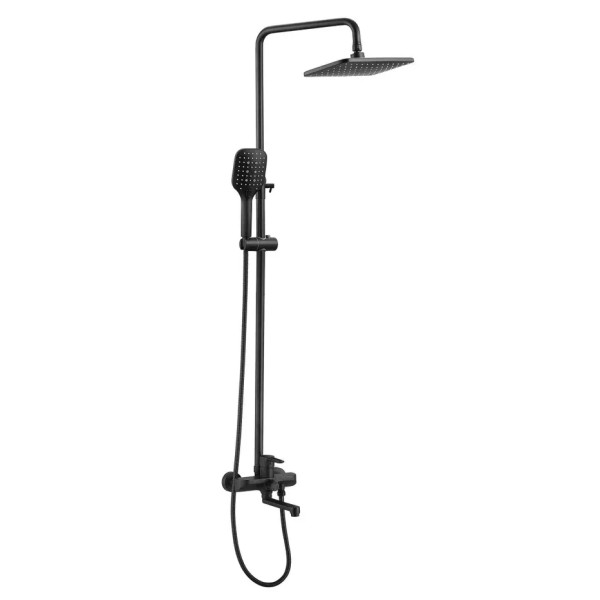 Душевая система Shevanik S8136H, черный. Фото 1