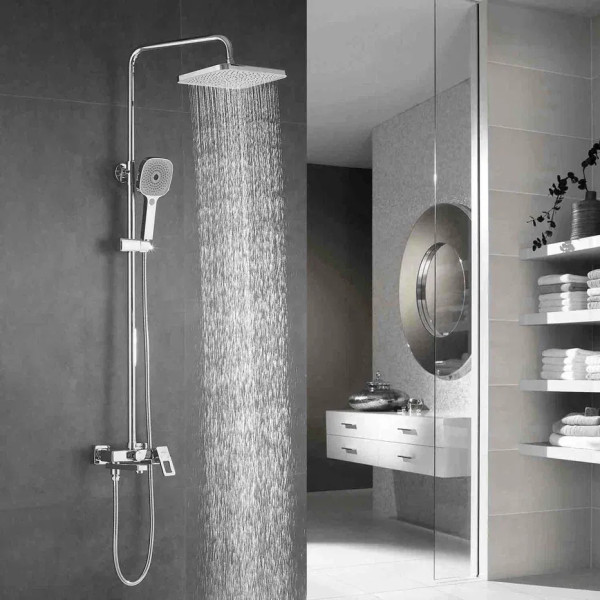 Душевая система Shevanik S8236, хром. Фото 3