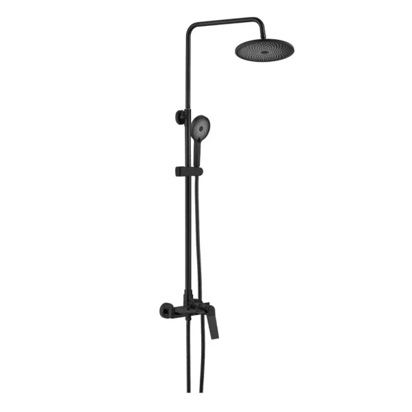 Душевая система Shevanik S8436H, черный. Фото 1