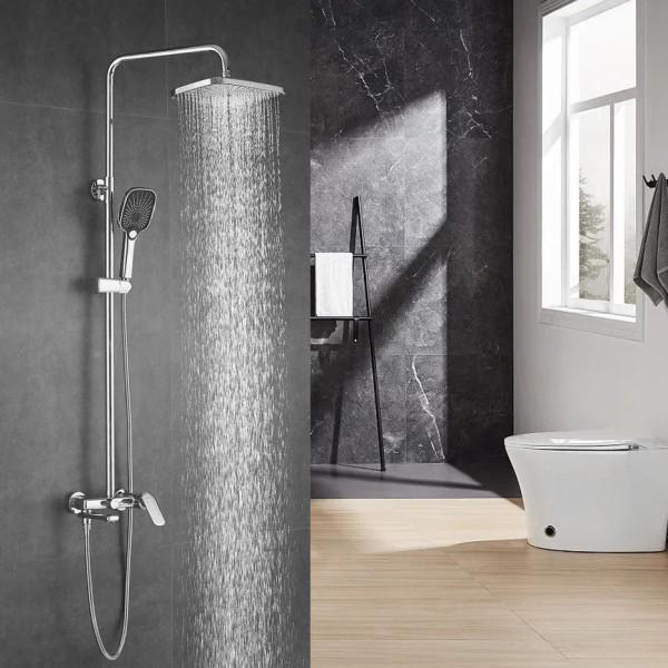 Душевая система Shevanik S8536, хром. Фото 3