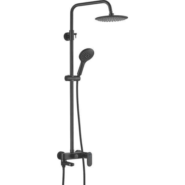 Душевая система Shevanik S8736H, черный. Фото 1
