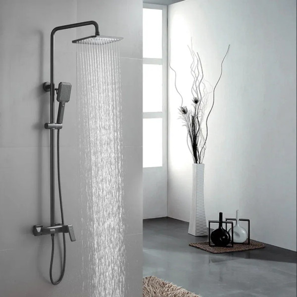 Душевая система Shevanik S8836H, черный. Фото 3