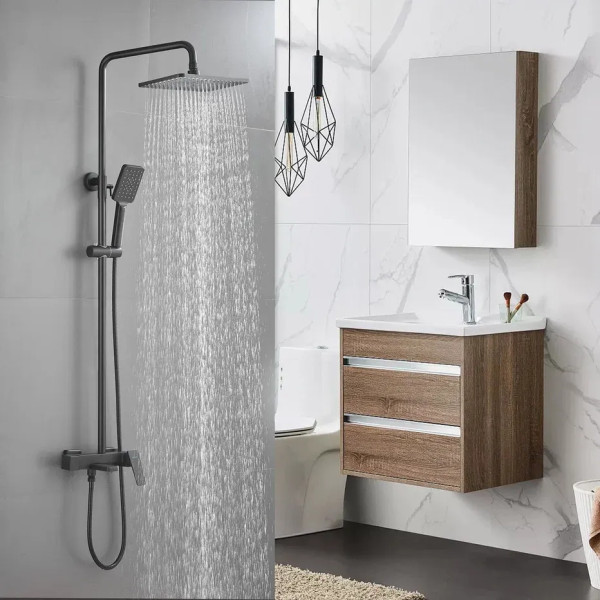 Душевая система Shevanik S8936H, черный. Фото 3