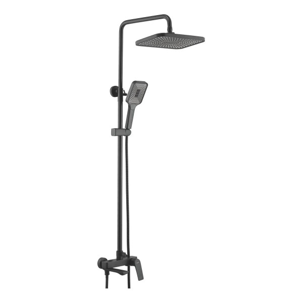 Душевая система Shevanik S9136H, черный. Фото 1