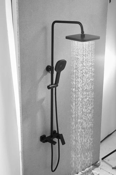 Душевая система Shevanik S9736H, черный. Фото 3