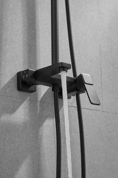 Душевая система Shevanik S9736H, черный. Фото 5