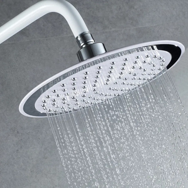 Душевая система Shevanik S9836F, белый/хром. Фото 4