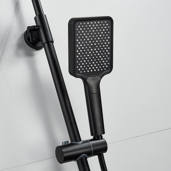Душевая система Shevanik S9936H, черный. Фото 4