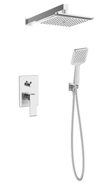 Душевая система скрытого монтажа 6в1 «Samara», арт. 6in1SMR, ESKO (старый арт 6in1 SQ). Фото 1