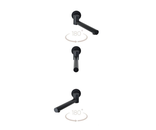 Душевая система встраиваемая Bronze de Luxe SCANDI 14582/1B, черный. Фото 3