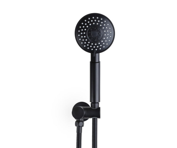 Душевая система встраиваемая Bronze de Luxe SCANDI 14582/1B, черный. Фото 5