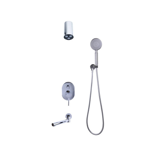 Душевая система встраиваемая Bronze de Luxe SCANDI 14582-501C, хром. Фото 1