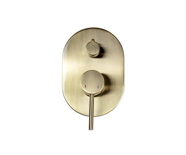 Душевая система встраиваемая Bronze de Luxe SCANDI 14582BR, бронза. Фото 4