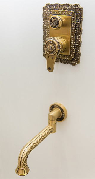 Душевая система встраиваемая Bronze de Luxe WINDSOR 10137DF, бронза. Фото 4