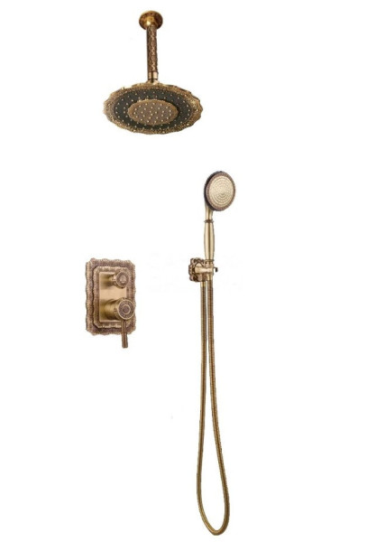 Душевая система встраиваемая Bronze de Luxe WINDSOR 10138/1DF, бронза. Фото 1